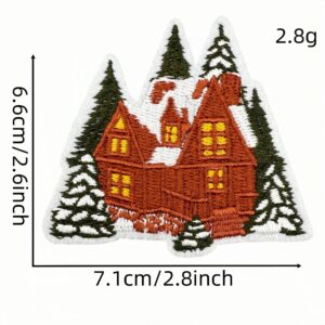 Christmas cloth stickers 25 #