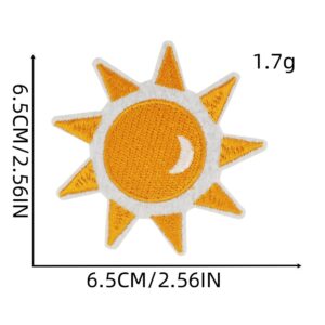 Sun cloth stickers 2#