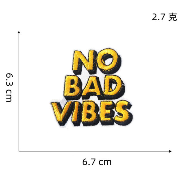 Wholesale Fashionable Decorative Iron-On Embroidery Patches Polyester Thread Cartoon Design DIY Accessory for Resale