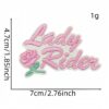 oly-7c897f2ee9978e18992c84065511e396 Wholesale Trendy Polyester Thread Embroidered Patches Cartoon Club Series Fresh Decorative Patch for DIY