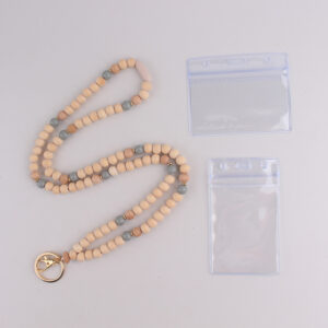 Gold + two transparent card holders