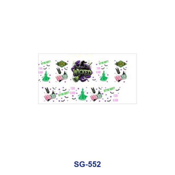 Wholesale 8pcs Lovely Little Witch 3oz Cup Stickers Wrap OLY Exclusive