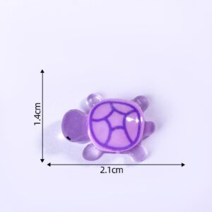 39 # Purple [extra small] / 30 types of luminous cartoon turtles