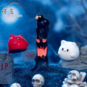 Wholesale Halloween Resin Crow Demon Figurine Desktop Decoration Spooky Home Decor Gift