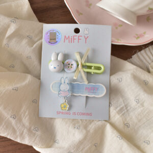 4 # Hanging circle round wave-2pcs