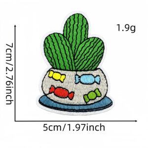 Cactus cloth patch 13#