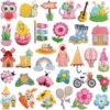 oly-7d1dd1f38d60e0683dde0a9fe059ba50 Wholesale Spring Blossom Chick Embroidered Patch Polyester Thread Fashion Accessory for Clothing