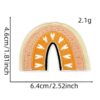 Wholesale Polyester Bohemian Embroidery Patch for Clothing - Decorative Accent