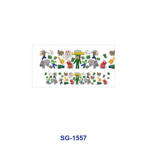 Wholesale 8pcs Mixed Cartoon Game Doll Print 3oz Cup Stickers Wrap OLY Exclusive