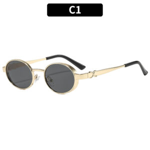 C1-Gold-framed grey sheet