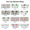 oly-7d749dba44aa75bdcd94320c0e7319c1 Wholesale 8pcs Vintage Era Trendy Letter Graphic 3oz Cup Stickers Wrap OLY Exclusive