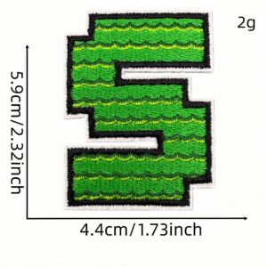 English alphabet cloth sticker s