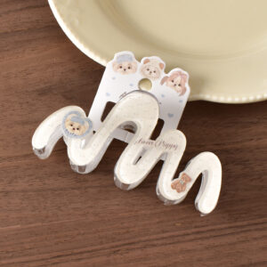5# Blue puppy wavy hair - 10.5cm