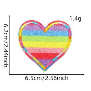 Cartoon love cloth stickers 20#