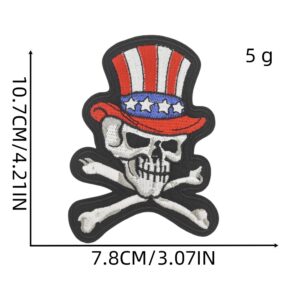 Skull Cloth Sticker 4#