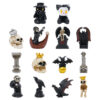 Wholesale Resin Halloween Skeleton Angel Figurine Cartoon Style DIY Car Desktop Decoration