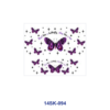 oly-7dabfd8c66aa9b4e789d5c308541169e Wholesale 2/4/8pcs Butterfly Floral Mini Cup Keychain Sticker