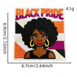 Black girl applique #1
