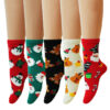 oly-7db8e29d8cc079080af2c8b04347a4d5 Wholesale Autumn and Winter Trendy Christmas Socks Santa Claus Elk Snowman Gingerbread Man Cartoon Mid Calf Socks Cross Border Foreign Trade