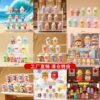 Wholesale Trendy Resin Bunny Figurine Set 10 Styles DIY Craft Accessory Desktop Decoration Gift