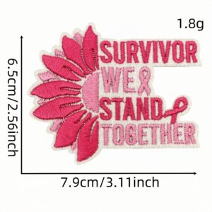 Pink ribbon patch #5