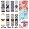 oly-7dde37664c5001dfd7c08300b9202f89 Wholesale 2/8/16pcs UV DTF Stickers Biker Eagle Skull Emblem Patterns Pen and Bookmark Stickers OLY Exclusive