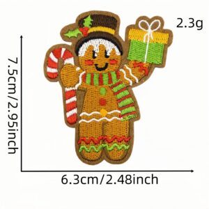 Christmas cloth stickers 9 #