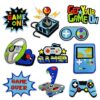 Wholesale Game Controller Design Embroidered Patches Polyester Thread Decorative for Bags Clothing Boutique