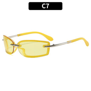 C7-silver frame yellow film
