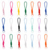Wholesale Hand Knitted Polyester Phone Lanyard with Cartoon Doll Card Holder for School Bag or Keychain Casual Phone Accessory for Resale