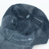 Wholesale White Washed Baseball Cap Breathable Mesh Hollow Design Curved Brim Summer Everyday Wear