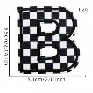 Checkerboard letter patch B
