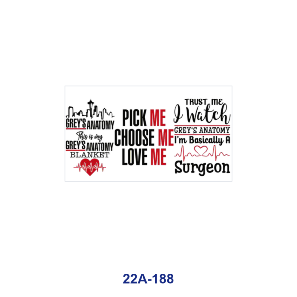 oly-7e87bc201368f682c2d16ed08dca1852 Wholesale 5pcs Retro Lab Male Portrait Medical Nurse Cartoon Heart EKG Line Mixed Graphic Print 16oz Cup UV DTF Wraps OLY Exclusive