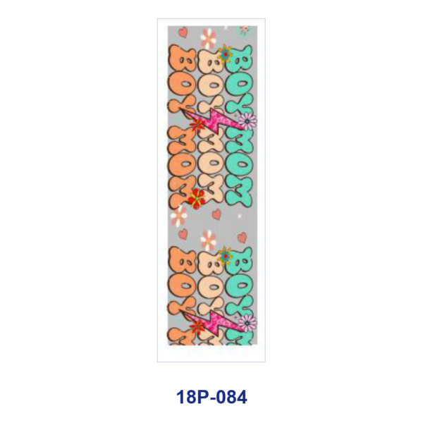 Wholesale 2/8/16pcs UV DTF Stickers Boy Mama Floral Bee Bow Checkered Print Pen and Bookmark Stickers