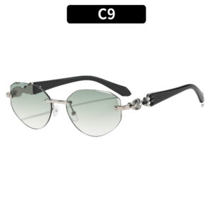 C9-Silver Frame Double Green Film