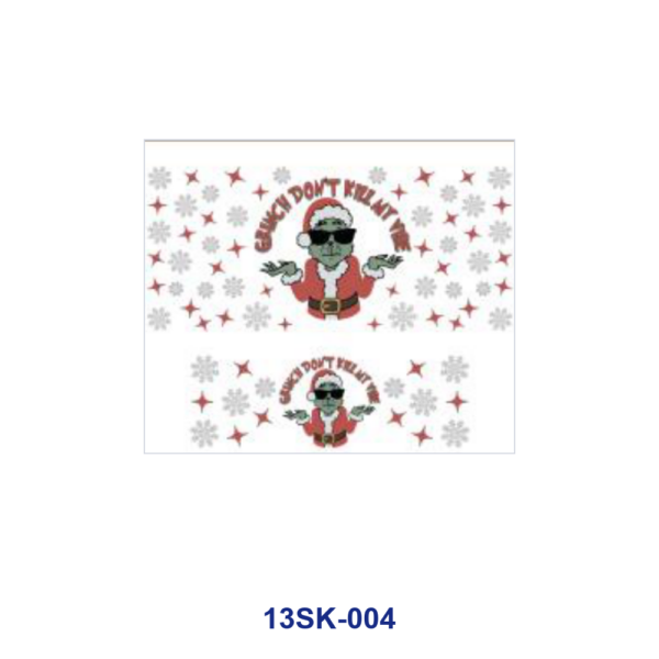 oly-7eba3633e22d0cdedadd510825c829ea Wholesale 8pcs Christmas Candy Mini Cup Keychain Sticker