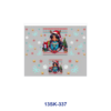Wholesale 8pcs Christmas Elf Mini Cup Keychain Sticker