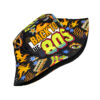 Wholesale Retro Printed Bucket Hat for Women 80s Cartoon Style Sun Protection Fashion Accessory