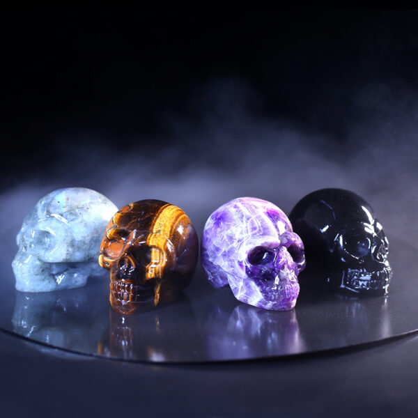 oly-7efba67ecec1d9c21589d4491e1739d9 Wholesale Jade Carved Skull Decorative Accent Halloween Home Decor for Resale