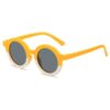 Wholesale Korean Retro Round Kids Sunglasses UV400 Protection Fashion Accessory