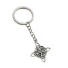 Wholesale Silver Celtic Knot Keychain Pendant European Style Car Key Accessory Boutique Resale