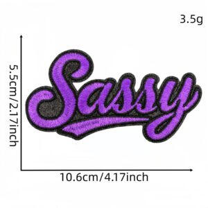 English slogan cloth sticker 9 #