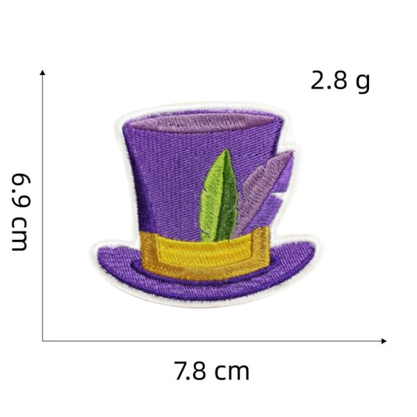 oly-7f3842d065ea687584ed6ad8f788af4f Wholesale Polyester Thread Carnival Party Applique Patch Decorative Accent for Coat Fashion Gift
