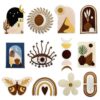 oly-7f3959765865ab68b76672a694412c02 Wholesale Bohemian Style Iron-On Polyester Patches for Coat Decoration DIY Gift