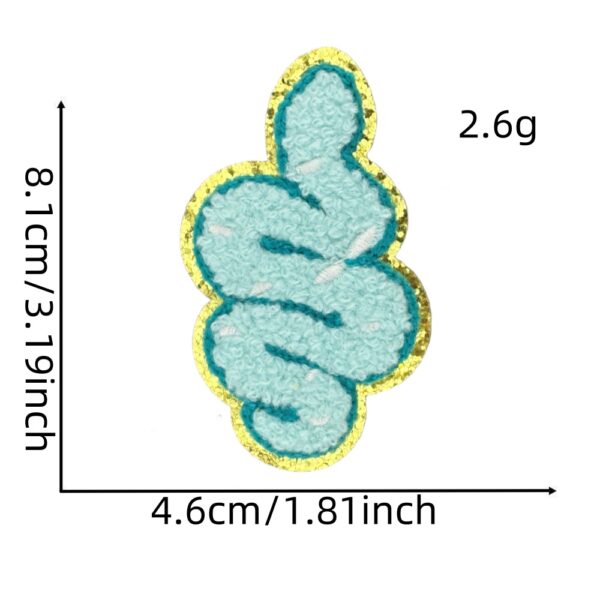 oly-7f3d52a3a7de31e5ccd841c99eb5bba0 Wholesale Embroidered Heart Guitar Patch Decorative Cloth Sticker Craft Supply