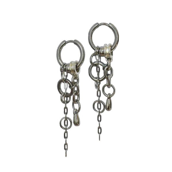oly-7f5f2b5e7afd6ab2faf705ff8cb91924 Wholesale Punk Gothic Chain Tassel Earrings Fashion Accessory Boutique Resale