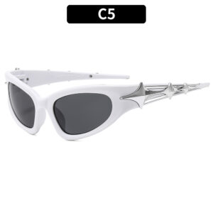 C5-white frame gray