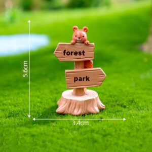 Forest Squirrel No. 3 / 5 types of road signs