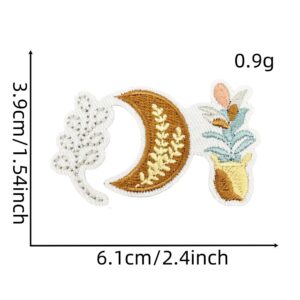 Moon cloth patch 8#