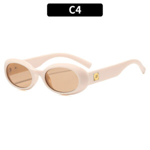 C4-off-white framed champagne slices